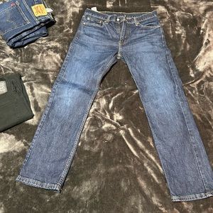 2 Pair Levi’s 32x30 513 Dark Wash Jeans